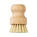 Dish Bar Soap Bamboo Brush