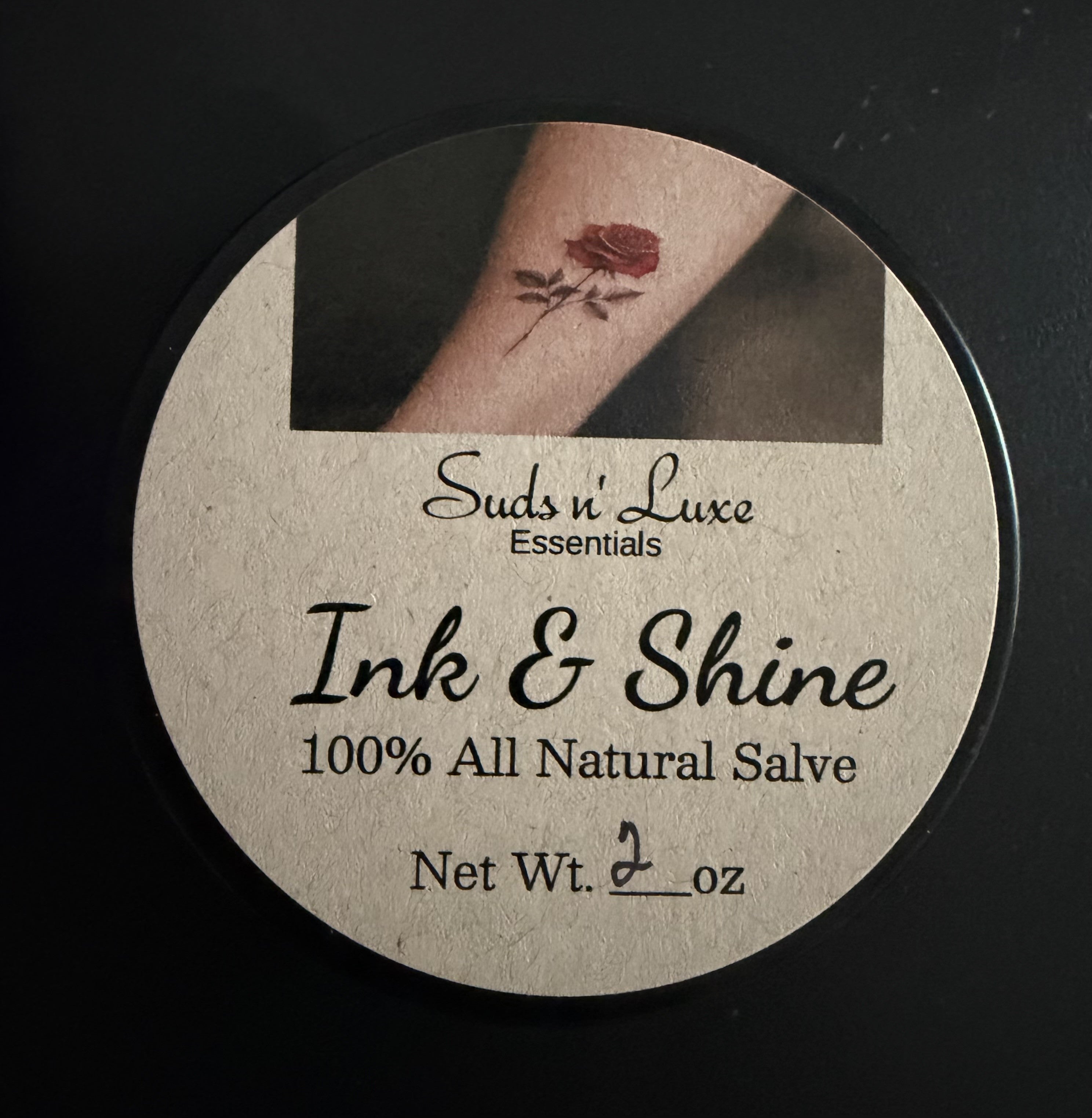 Ink & Shine Aftershave & Tattoo aftercare Salve 2oz