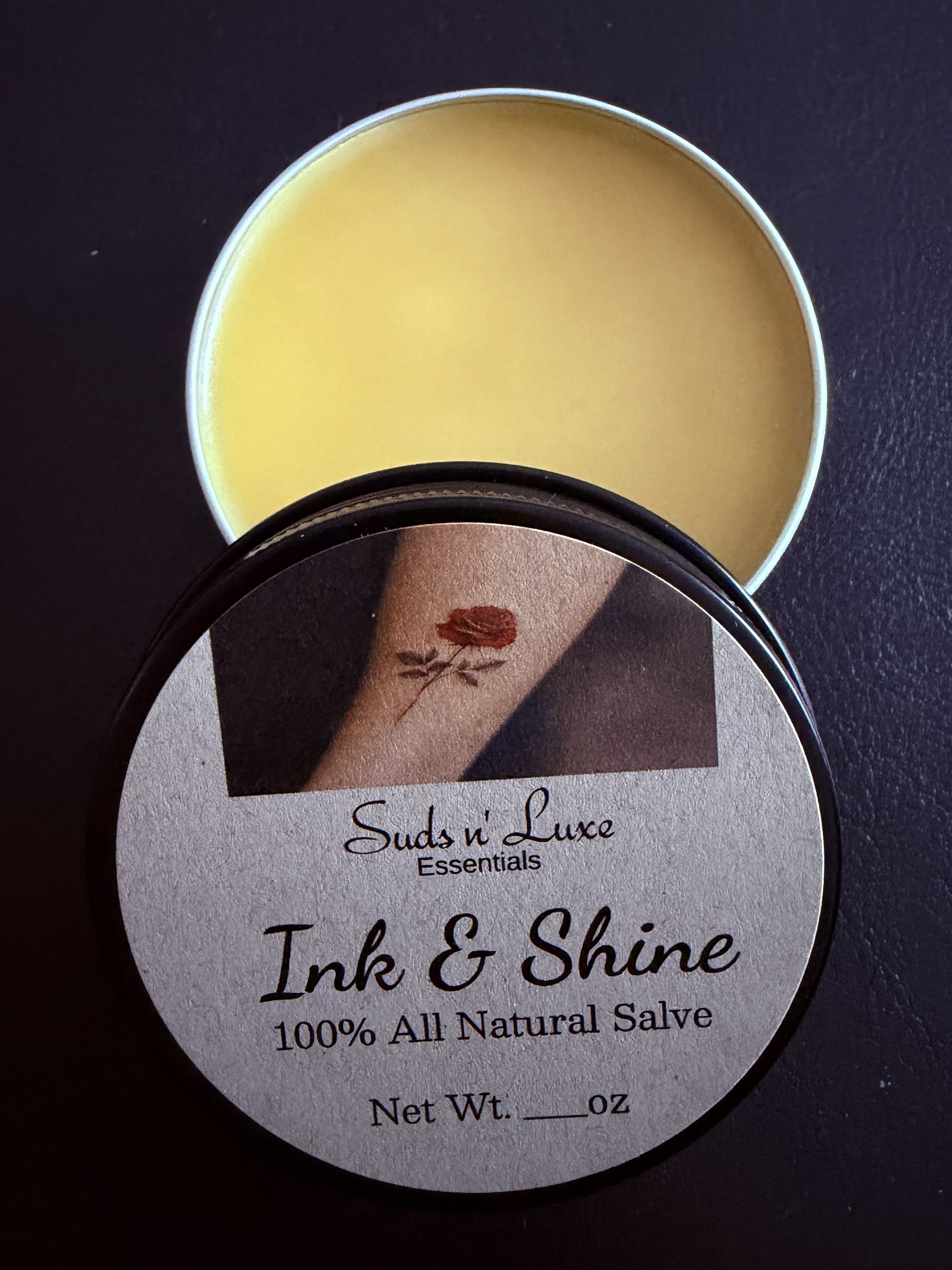 Ink & Shine Aftershave & Tattoo aftercare Salve 2oz